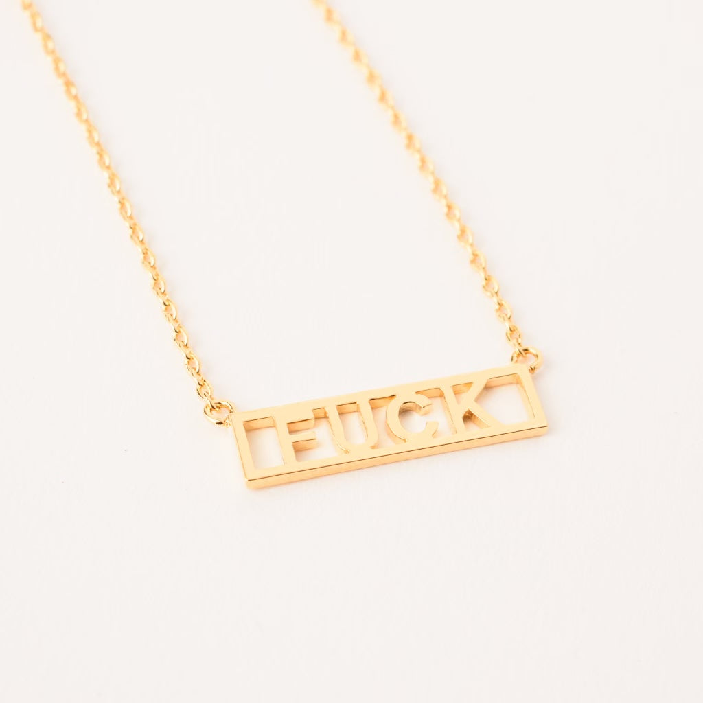 F$ck Outta Here Necklace