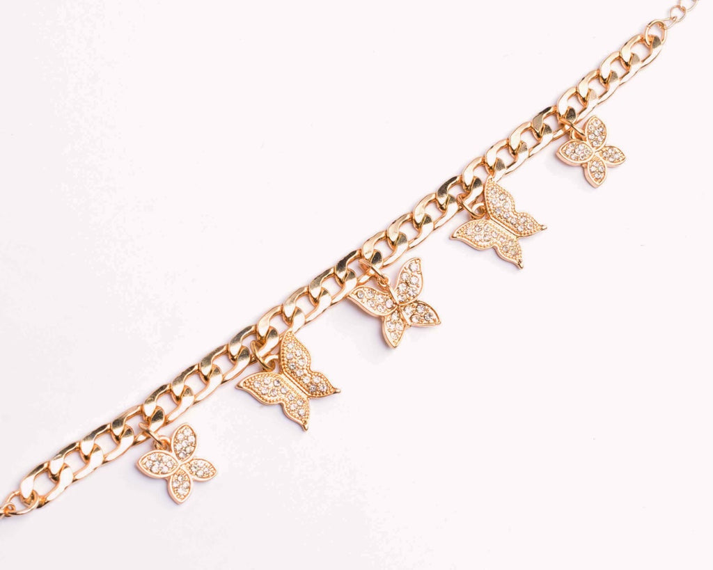 Butterfly Dreams Chain Link Bracelet