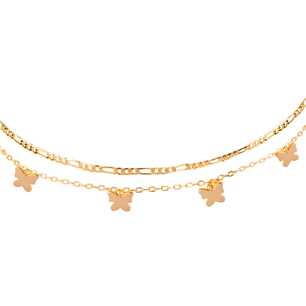 Butterfly Love Anklet